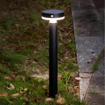  GWINEA LED/4,5W/3,7V 2000 mAh 50 cm IP44 fekete napelemes LED lámpa érzékelővel  kép