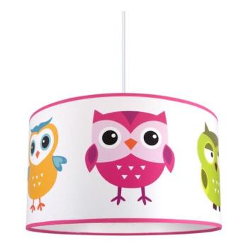  Gyerek csillár zsinóron OWL 1xE27/60W/230V  kép