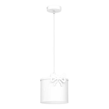  Gyerek csillár zsinóron SWEET 1xE27/15W/230V fehér/íj  kép