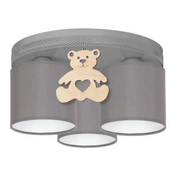  Gyerek mennyezeti lámpa BEAR 3xE27/60W/230V  kép
