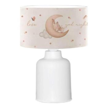  Gyereklámpa CANDY 1xE27/40W/230V fehér/bézs  kép
