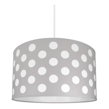  Gyereklámpa DOTS GREY 1xE27/60W/230V  kép