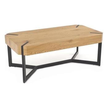 Halmar Kávésasztal LAVIDA 43x110 cm arany tölgy/fekete  kép