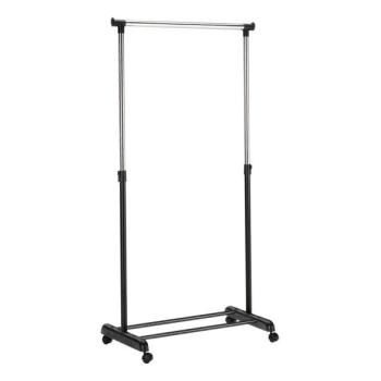 Halmar Mobil fém akasztó 170x88 cm fekete/króm  kép