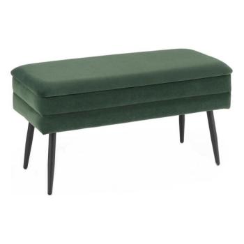 Halmar Steppelt pad tárolóhellyel VELVA 37x78 cm zöld/fekete  kép