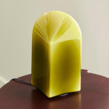 HAY Parade LED asztali lámpa mohazöld magasság 24 cm kép