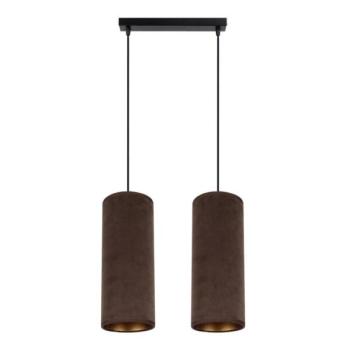 HEXE AVALO függeszték 2xE27/60W/230V barna/réz  kép