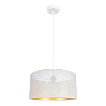 HEXE Csillár zsinóron ALDO 1xE27/60W/230V á. 40 cm fehér  kép