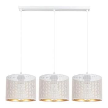 HEXE Csillár zsinóron ALDO 3xE27/60W/230V fehér  kép