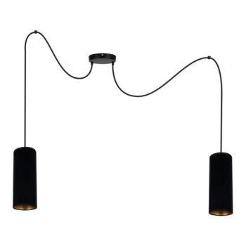 HEXE Csillár zsinóron AVALO 2xE27/60W/230V pók fekete  kép