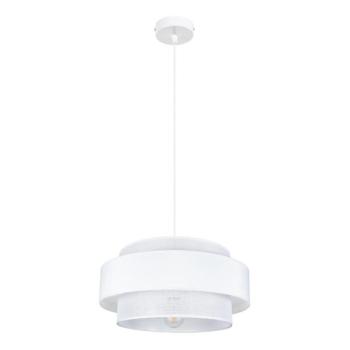 HEXE Csillár zsinóron CORSA 1xE27/60W/230V fehér  kép