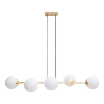 HEXE Csillár zsinóron FIRA 5xE27/60W/230V arany  kép