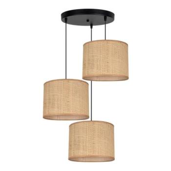 HEXE Csillár zsinóron IRMA 3xE27/60W/230V átm. 45 cm  kép