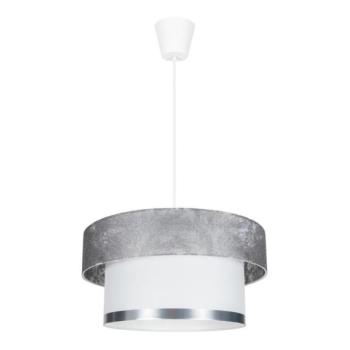 HEXE Csillár zsinóron RESSA 1xE27/60W/230V ezüst  kép