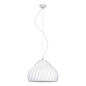 HEXE Csillár zsinóron SILVO 1xE27/60W/230V átm. 38 cm fehér  kép