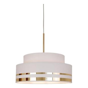 HEXE Csillár zsinóron TAMI 1xE27/60W/230V átm. 40 cm krémes/arany  kép