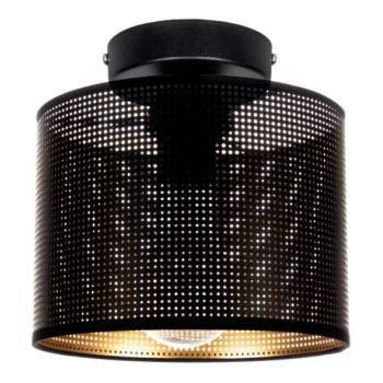 HEXE Mennyezeti lámpa ALDO 1xE27/60W/230V á. 20 cm fekete  kép