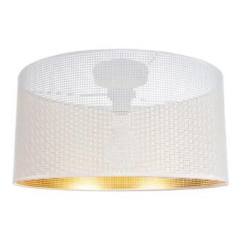HEXE Mennyezeti lámpa ALDO 1xE27/60W/230V á. 40 cm fehér  kép