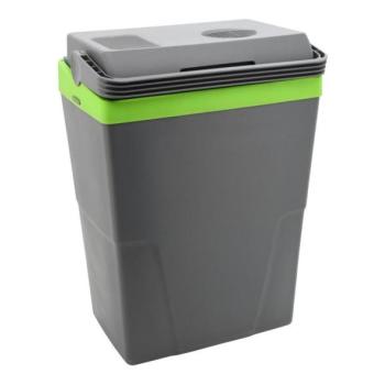  Hordozható autós hűtődoboz 22 l 55W/12V/230V szürke/zöld  kép