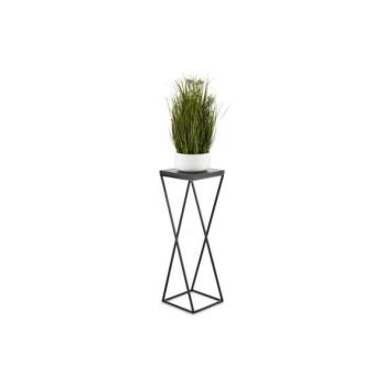 HowHomely LOFT virágtartó állvány 70x24 cm fekete  kép