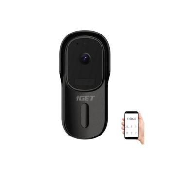 iGET Videó csengő mozgásérzékelővel Full HD 1080p 5200 mAh IP65 Wi kép