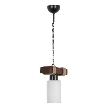  JASMIN láncos csillár 1xE27/40W/230V barna/fehér  kép