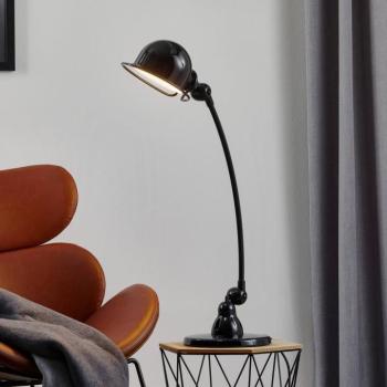 Jieldé Loft C6000 asztali lámpa, ívelt, fekete kép