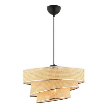  Kábelcsillár COUPER 1xE27/60W/230V bézs/fényes króm  kép