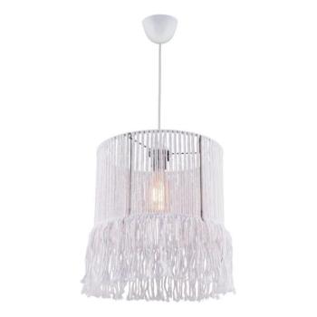  Kábelcsillár NESS MACRAME 1xE27/40W/230V fehér  kép