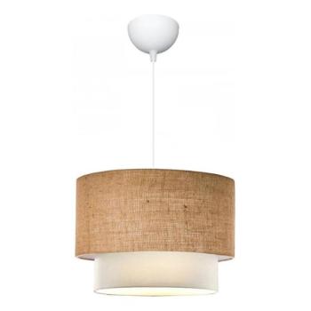  Kábeles csillár AYD 1xE27/15W/230V bézs/fehér  kép