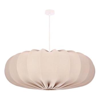  Kábeles csillár CAFEE 1xE27/40W/230V, átmérő 66 cm, bézs  kép