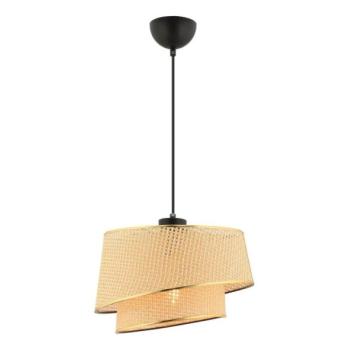  Kábeles függőlámpa BARETTE 1xE27/60W/230V barna/arany  kép