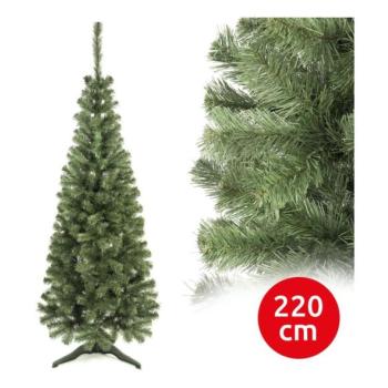  Karácsonyfa SLIM 220 cm fenyő  kép