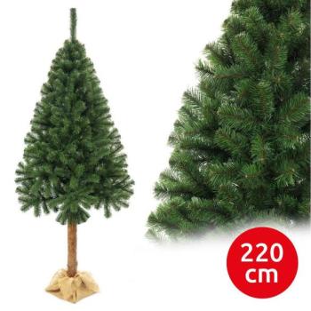  Karácsonyfa törzzsel 220 cm kép