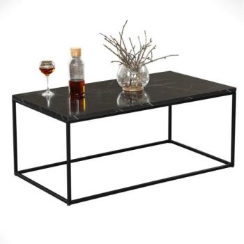 Kávésasztal ROYAL 43x95 cm fekete  kép