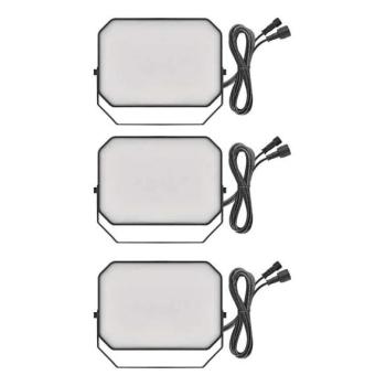  KÉSZLET 3x LED RGBIC Dimmelhető kültéri reflektor LED/14W/230V 3000 kép