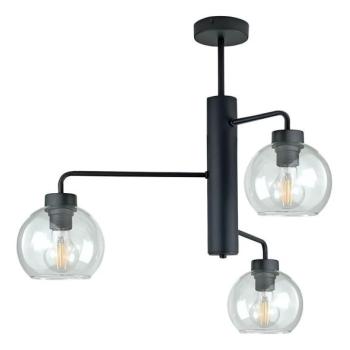 Keter Lighting Csillár rúdon FLEX 3xE27/60W/230V fekete/átlátszó  kép