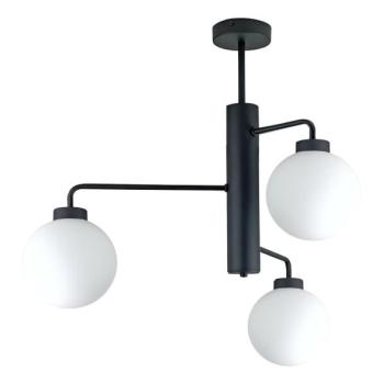Keter Lighting Csillár rúdon FLEX 3xE27/60W/230V fekete/fehér  kép