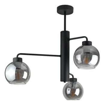 Keter Lighting Csillár rúdon FLEX 3xE27/60W/230V fekete/füstös fekete  kép