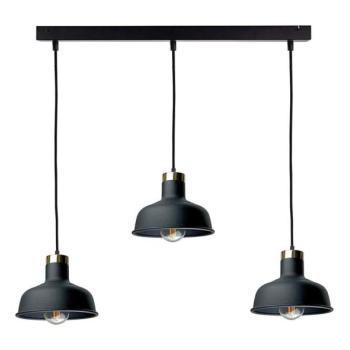 Keter Lighting Csillár zsinóron HEBE 3xE27/60W/230V fekete  kép