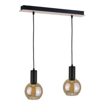 Keter Lighting Csillár zsinóron JANTAR WOOD 2xE27/60W/230V  kép