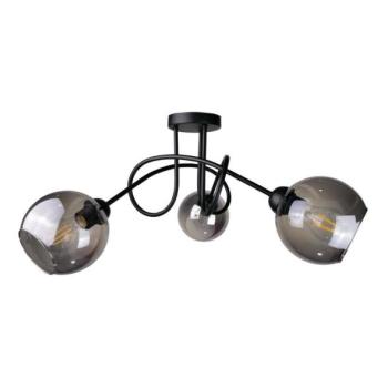 Keter Lighting Felületre szerelhető csillár RIN 3xE27/60W/230V fekete  kép