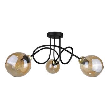 Keter Lighting Felületre szerelhető csillár VENUS GOLD 3xE27/60W/230V  kép
