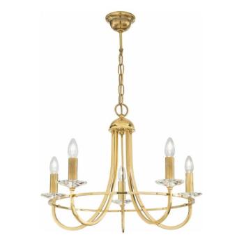 Kolarz Kolarz 330.85.8C IMPERIAL kristály csillár láncon 5xE14/60W/230V arany  kép