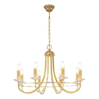 Kolarz Kolarz 330.88.8C IMPERIAL kristály csillár láncon 8xE14/60W/230V arany  kép