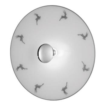Kolarz Kolarz A1353.61.XL.5.Gr.100 NONNA fali lámpa 1xE27/100W/230V szarvas szürke  kép