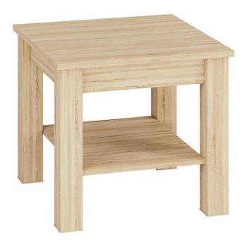 Konsimo Sp. z o.o. Sp. k. ARNIKA dohányzóasztal 57x65 cm sonoma tölgy  kép