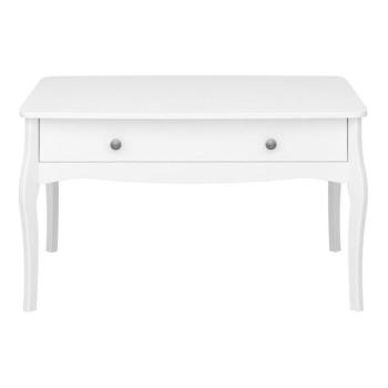 Konsimo Sp. z o.o. Sp. k. Kisasztal BAROQUE 55x96,5 cm fehér  kép