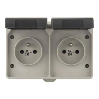  Kültéri aljzat FRENCH 250V/16A IP44 2Z  kép