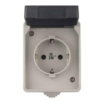  Kültéri aljzat SCHUKO 250V/16A IP44  kép